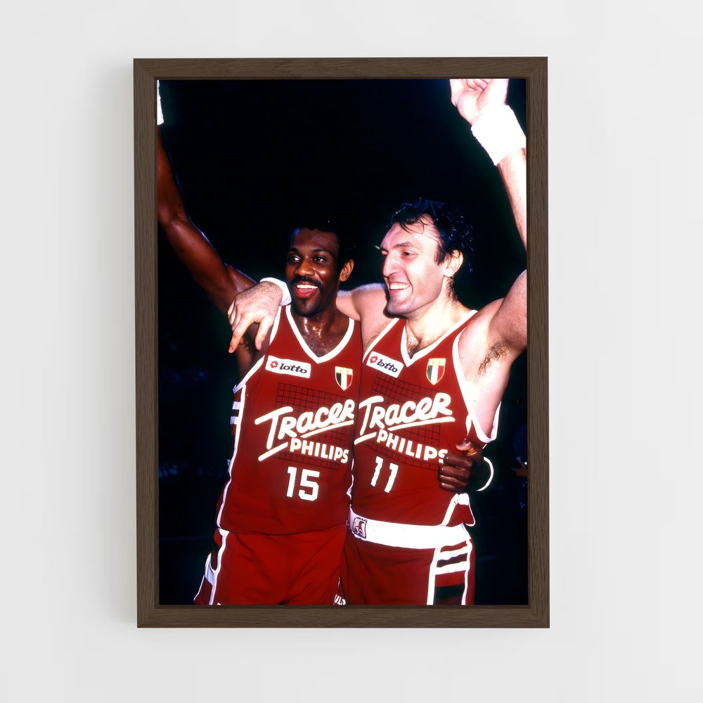 Poster Élans en Action – affiche Basketball (vue 5)